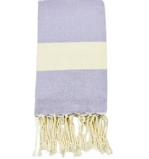 Beach Towel Diamond Lilac Fouta Tunisia - 1