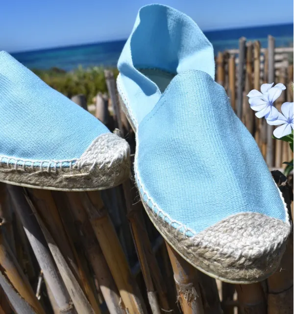 Sky Blue Women's Espadrilles Crabster - 3