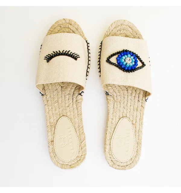 Beige Mules Crabster - 2