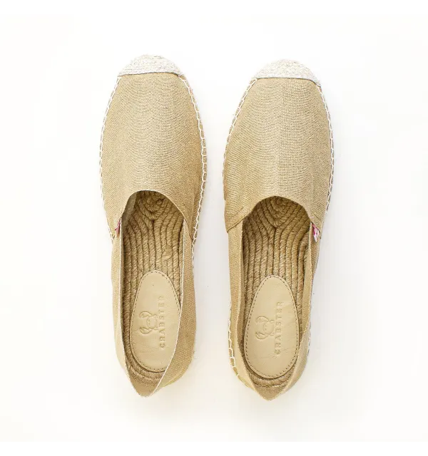 Beige Men's Espadrilles Crabster - 2