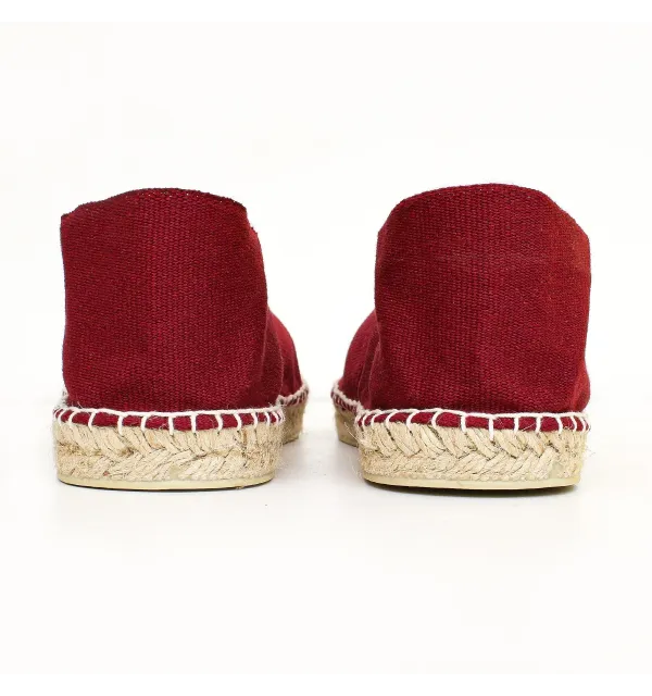 Burgundy Men's Espadrilles Crabster - 3
