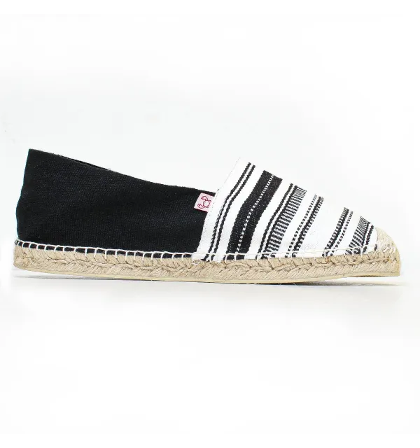 Black and White Men's Espadrilles Crabster - 1