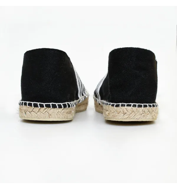 Black and White Men's Espadrilles Crabster - 3