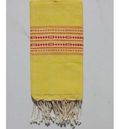 Thalasso orpiment yellow and red fouta