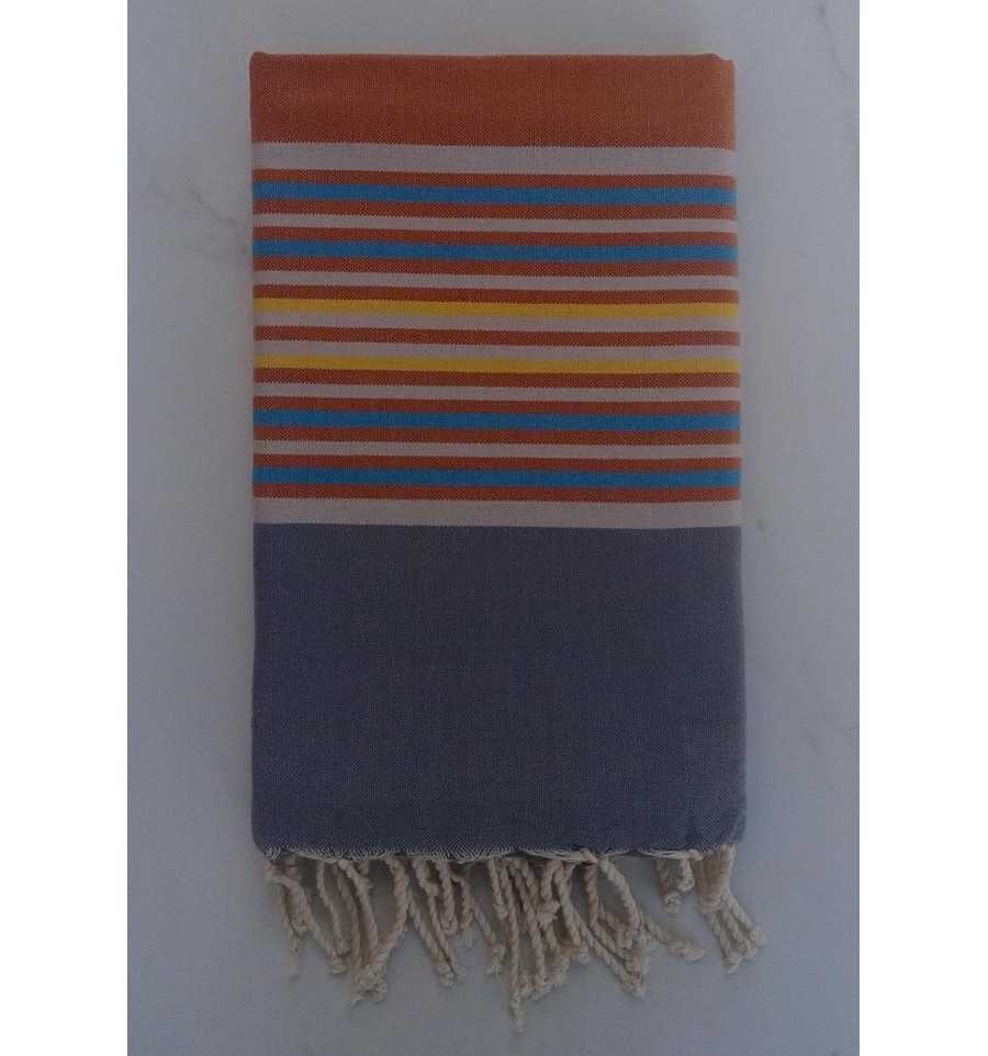 Fouta Plate ziwane violet 