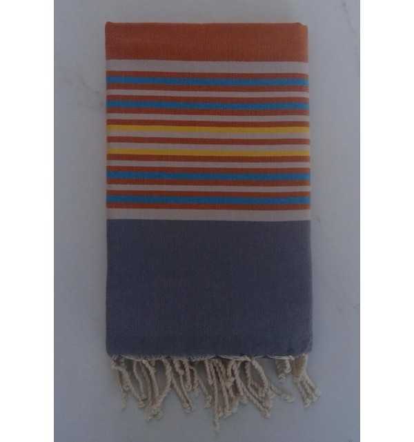 Fouta Plate ziwane violet 
