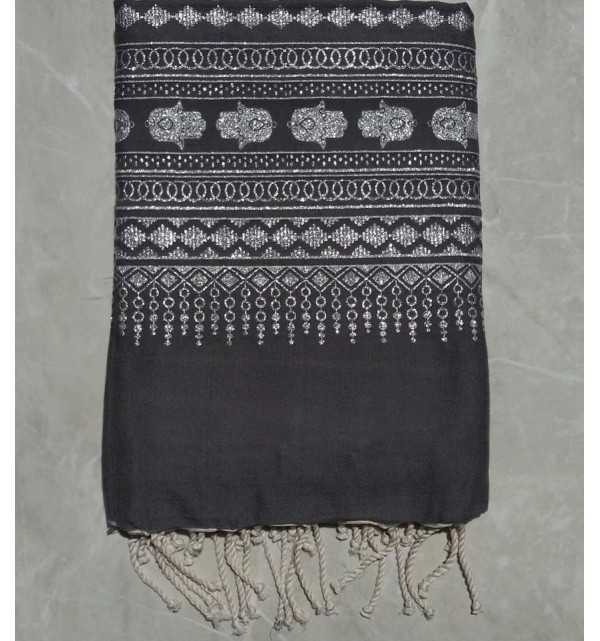 FOUTA KHOMSA Bleu ciel 