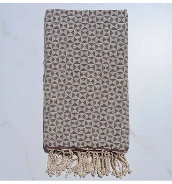 fouta plate rouge anglais 