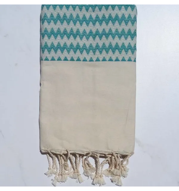 fouta plate rouge anglais 