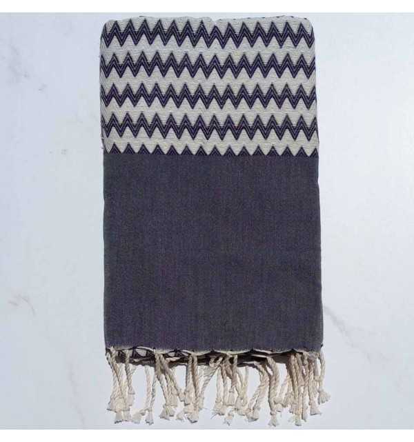 fouta plate rouge anglais 