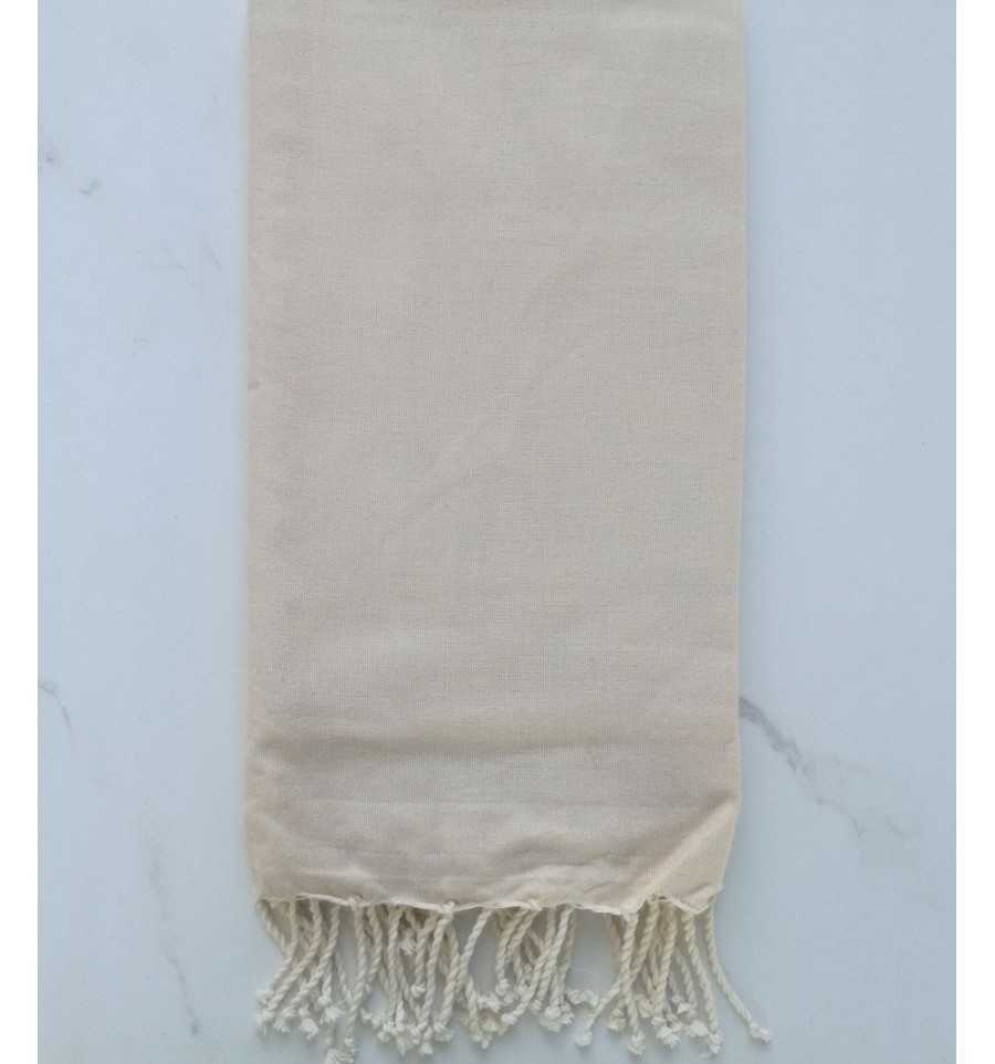 fouta plate rouge anglais 