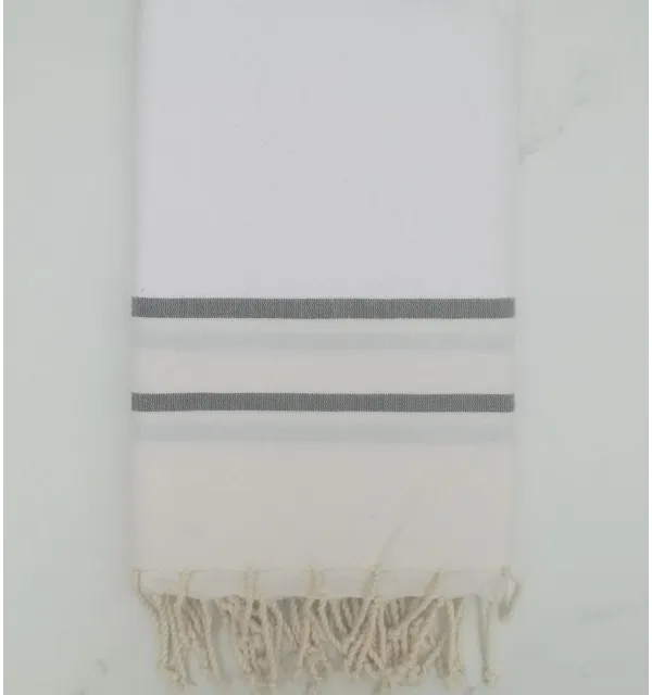 fouta plate rouge anglais 