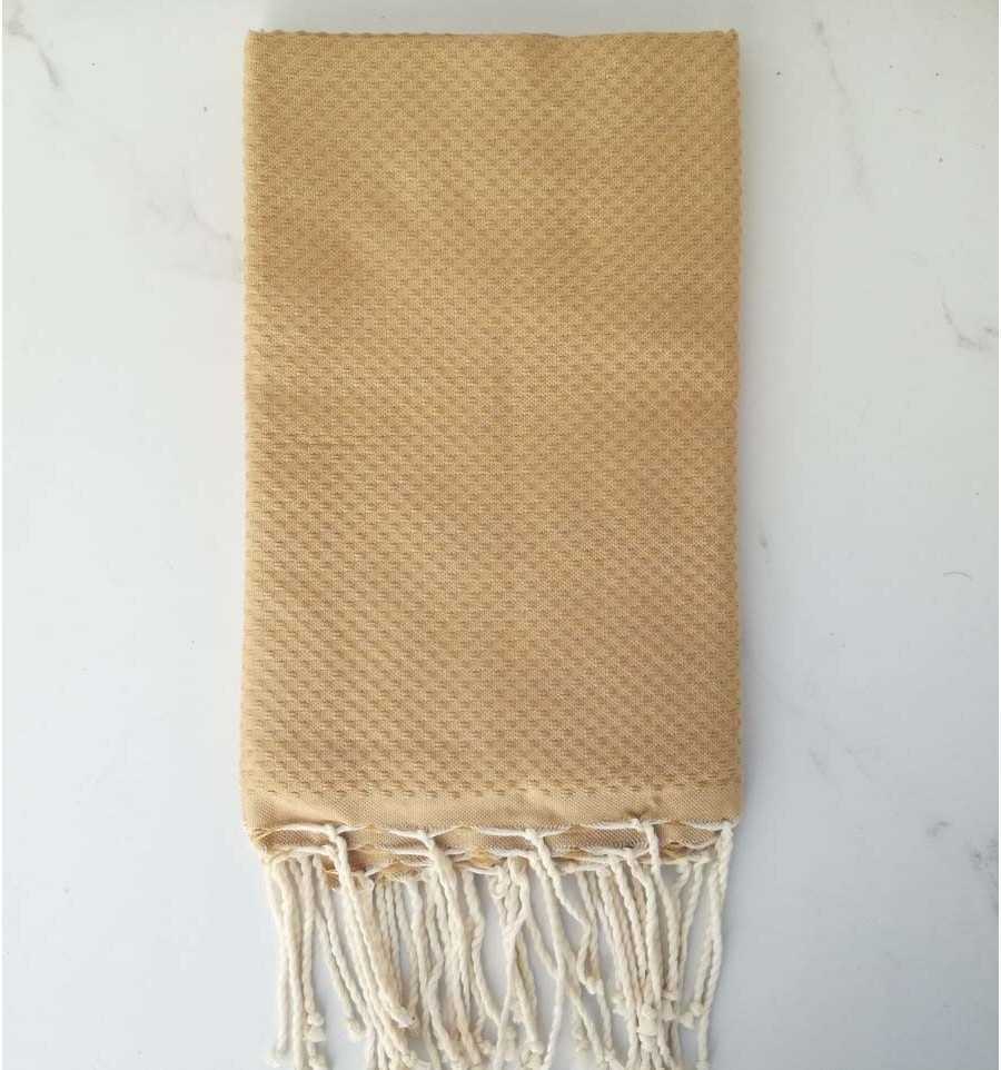 Bronze beach towel 