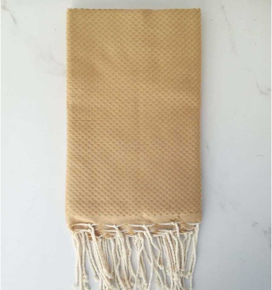 bronze beach towel