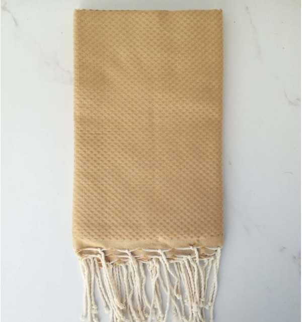 Bronze beach towel 