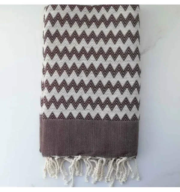 fouta plate rouge anglais 