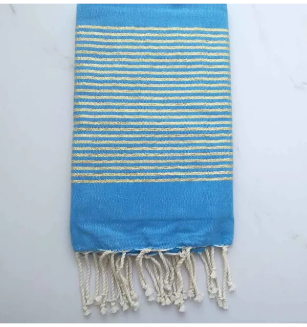 Fouta rouge anglais 