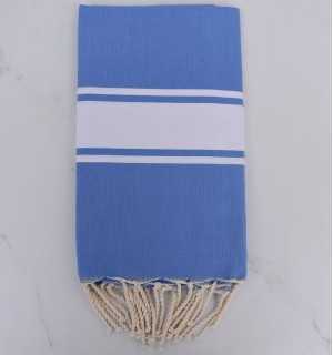Flat B'dazzled blue Fouta Fouta Tunisia - 1 2