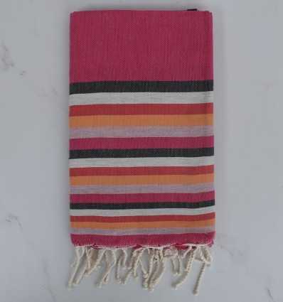 Beach Towel flat 6 colors with stripes