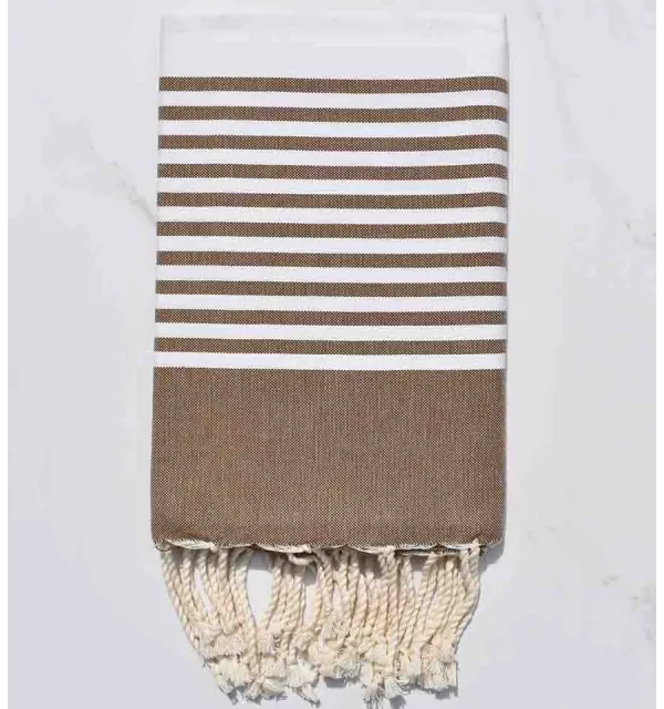 Fouta arthur bistre 