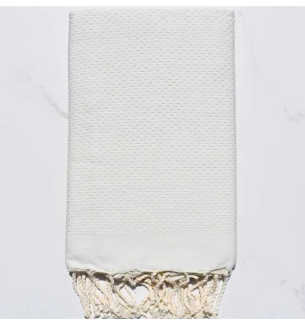 Green light water beach towel 