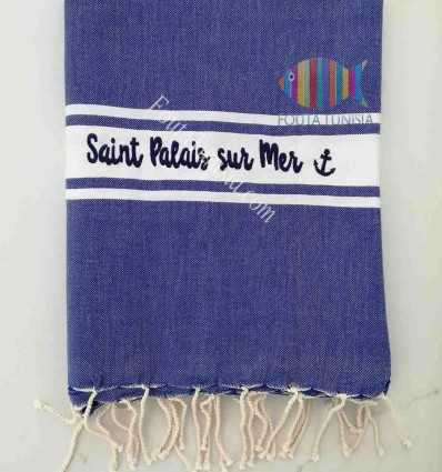 personalized beach towel Saint Palais Sur Mer
