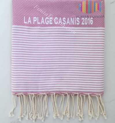 Embroidery beach CASANIS Spain beach towel