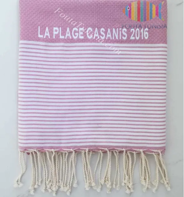 Beach towel Embroidery beach CASANIS Spain 