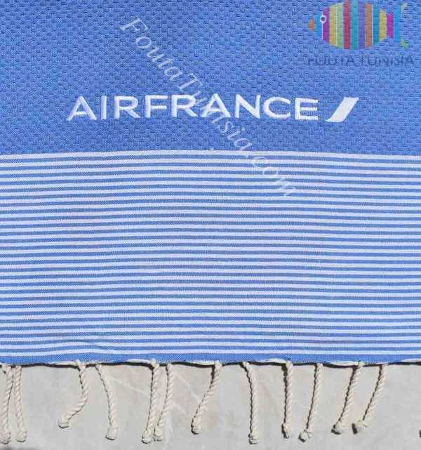 embroidered beach towel AIR FRANCE 