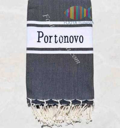  embroidery beach towel PORTONOVO