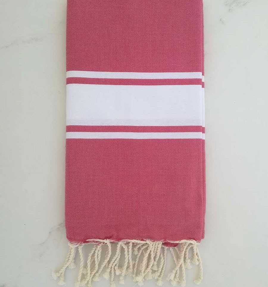  Pink beach towel