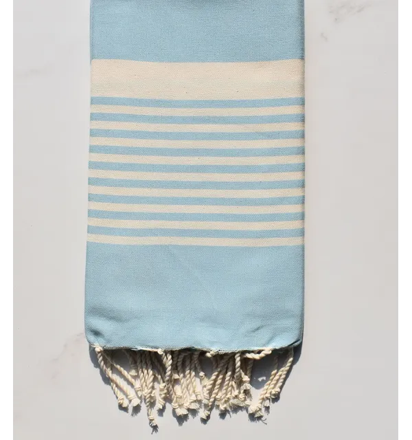 Fouta Arthur azure blue 