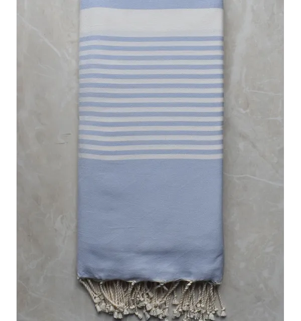 Light pale blue throw 2m/3m 