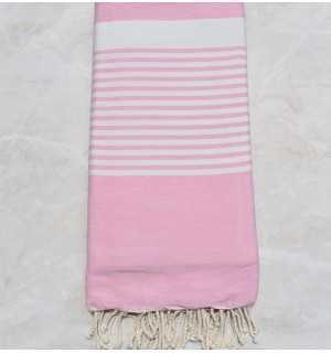 Light pink throw 2m / 3m 
