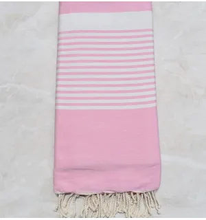 Light pink throw 2m / 3m 