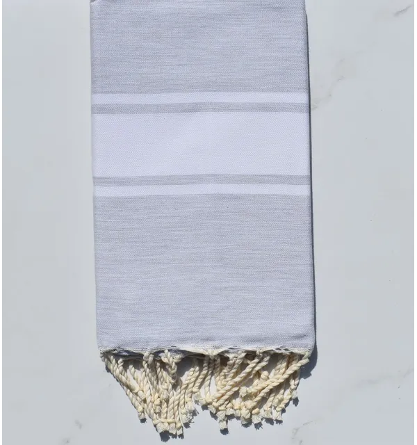 Flat light mouse grey fouta 