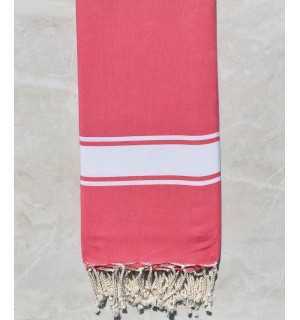 Strawberry pink throw 2m * 2m 