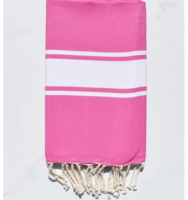 Flat Pink dark Fouta 