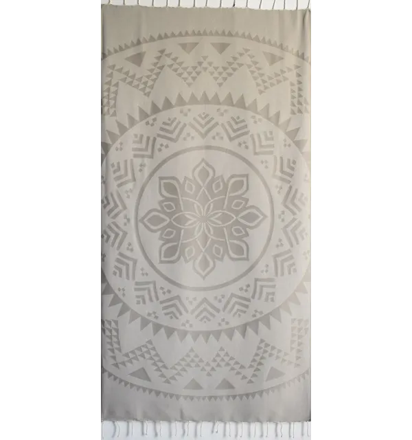 Bohemian beach towel color tourdille 
