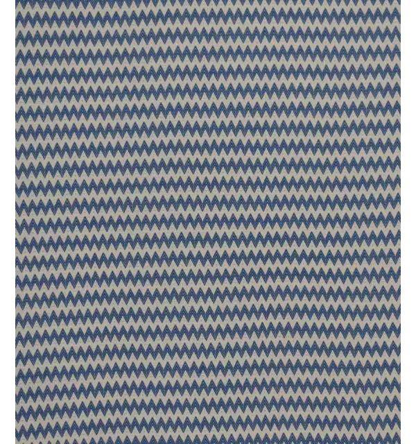 Electric blue zigzag beach towel 