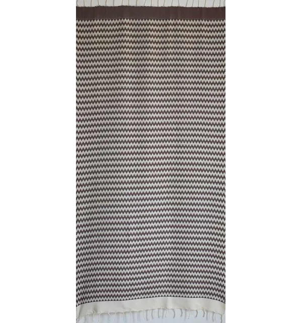 fouta plate rouge anglais 