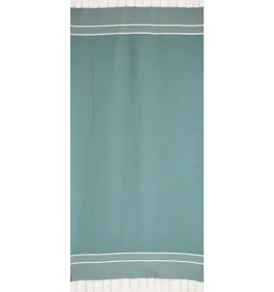 Chevron Grass green beach towel  2