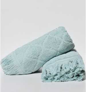 Guest towel ELYSSA green 