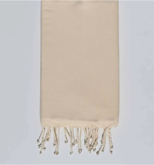Beach towel White cream 
