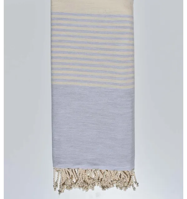 Thrown light gray blue 