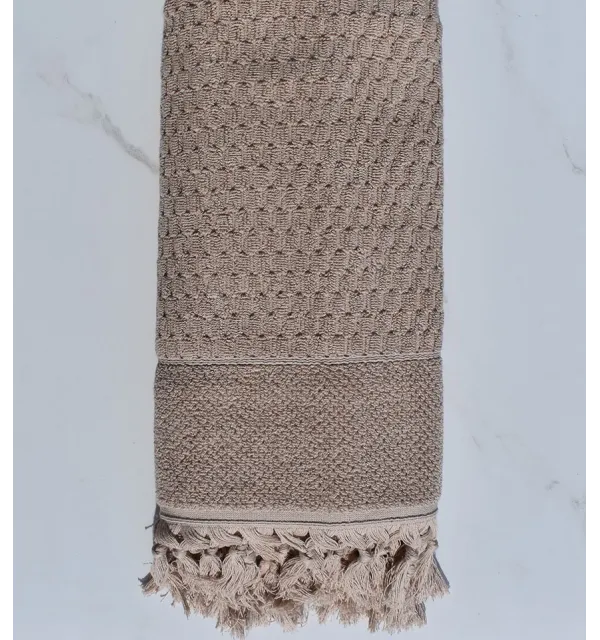 Bath towel HAMILCAR Dark beige 