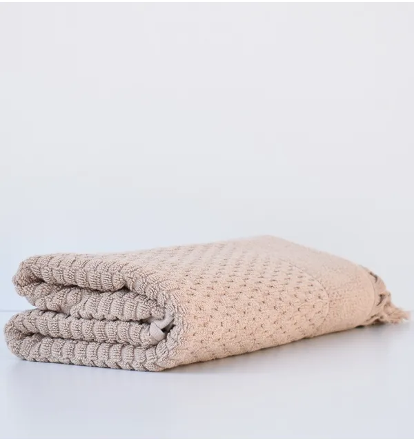 Bath towel HAMILCAR Dark beige 