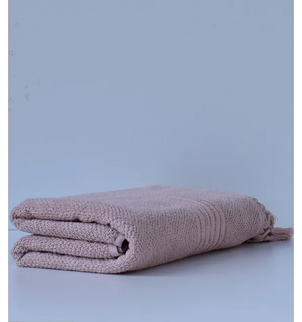 Bath towel LYNN color Salmon 