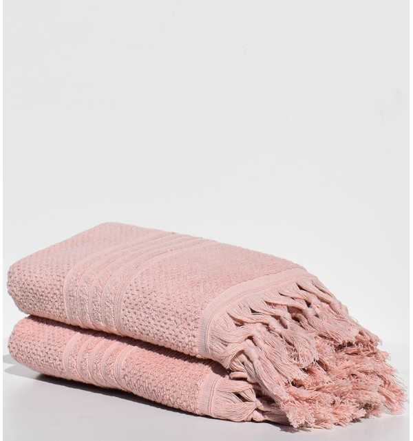 Guest towel HANNABAL salmon color 