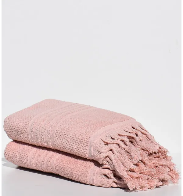 Guest towel HANNABAL salmon color 